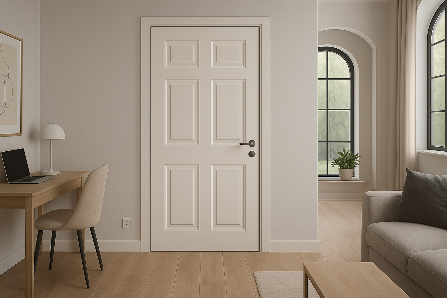 Puerta Multipanel Clásica - Vista 3