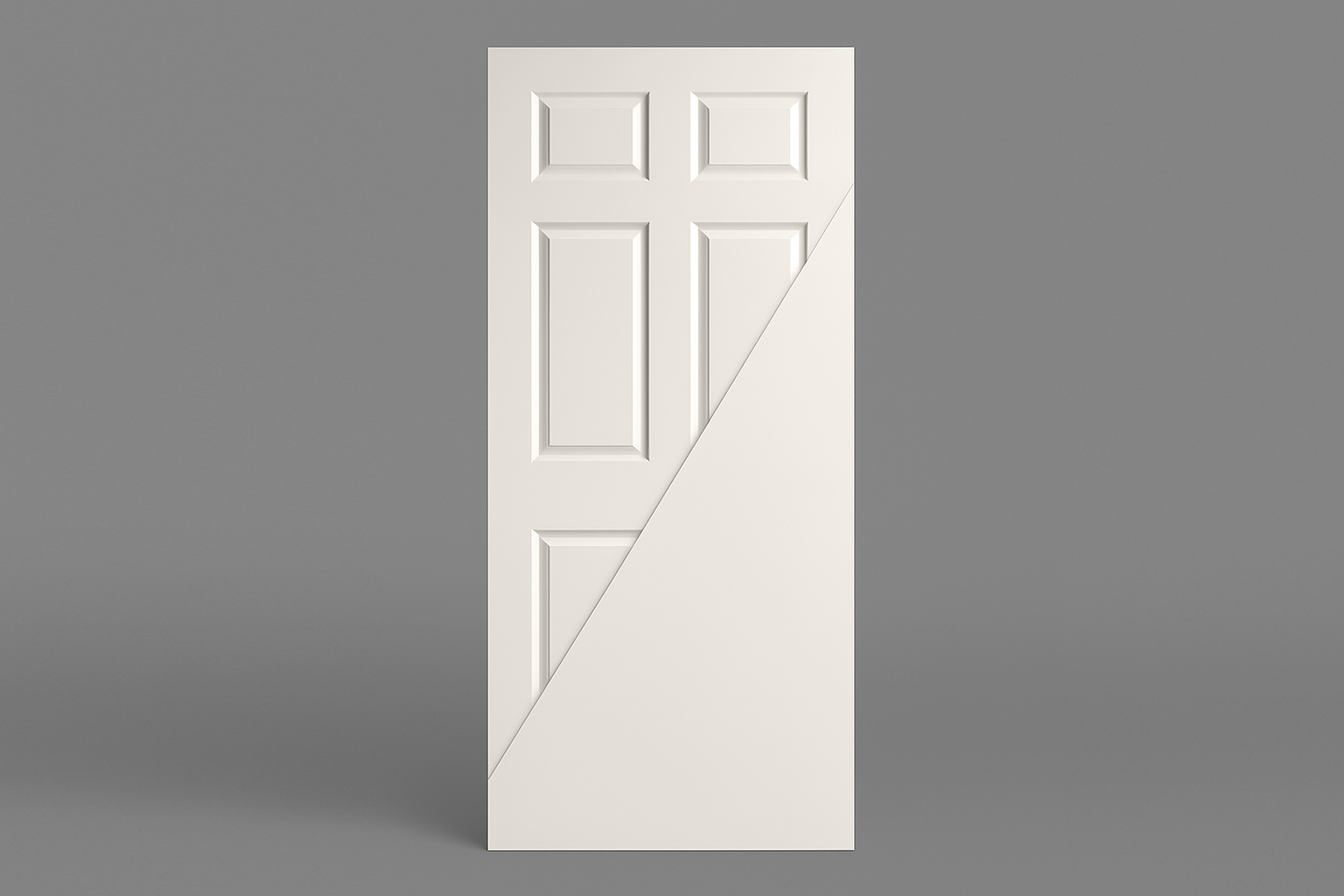 Puerta Multipanel mixta